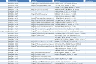 scrape google maps data and b2b leads into excel
