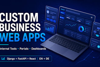 build a custom business web app or internal tool