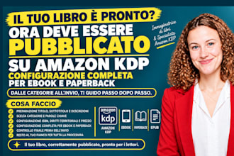 pubblicare il tuo libro su amazon KDP passo dopo passo