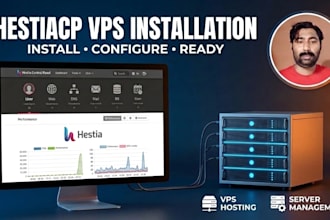 install hestia cp on your vps and configure domains and SSL