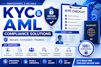expert build a secure and professional kyc solution