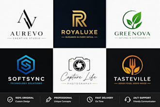 design a professional minimalist logo in canva