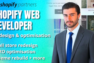 redesign and optimise your shopify store