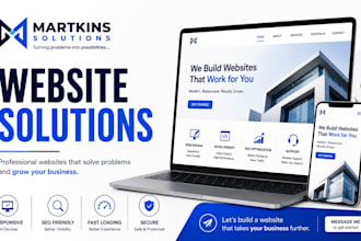 create a professional website for your brand