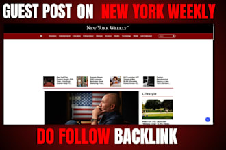 guest post on newyork weekly news site
