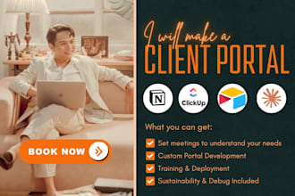 develop a custom client portal for your business
