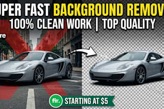 do professional background removal photo cutout