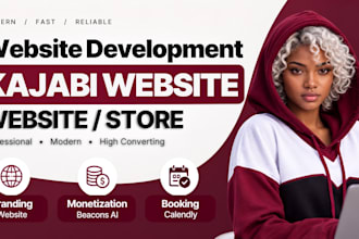 design your kajabi website landing page and sales funnel for course launch