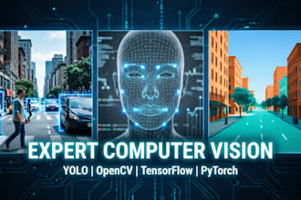 develop computer vision ai for object detection, tracking and segmentation