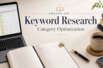 research amazon KDP keywords and categories for your book