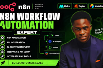 build n8n automation and custom workflows n8n ai chatbot