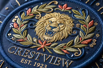 professionally digitize embroidery designs in wilcom