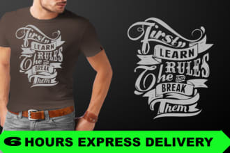 design trendy typography, retro tshirt for your clothing