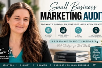 audit your small business marketing and create a strategy