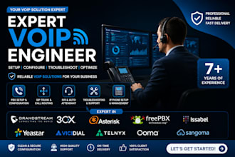setup IP pbx system with yeastar, grandstream and cloud
