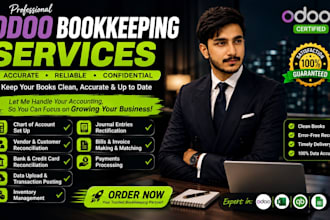 do odoo bookkeeping, bank reconciliation and chart of accounts setup