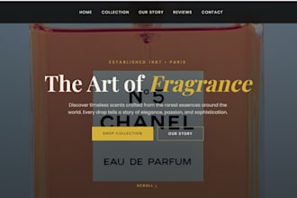create a modern mobile friendly website for you