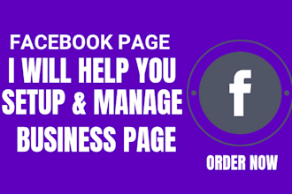 do professional facebook business page setup to grow