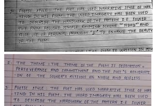write assignment and notes