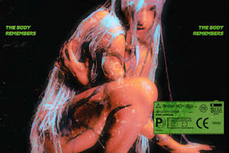 make y2k, cyber grunge graphics