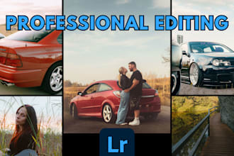 professionally edit photos in lightroom