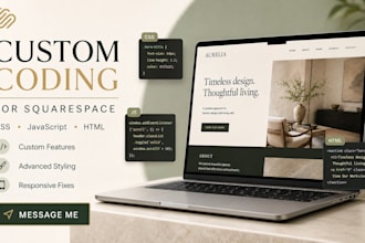 customize squarespace with HTML CSS javascript and code