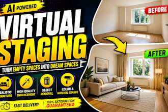 do ai virtual staging and virtual furniture staging