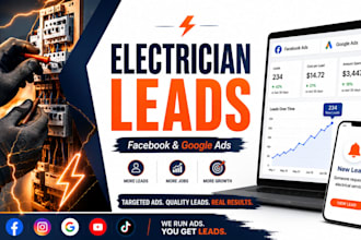 electrical installation leads electrician wiring leads facebook ads google ads
