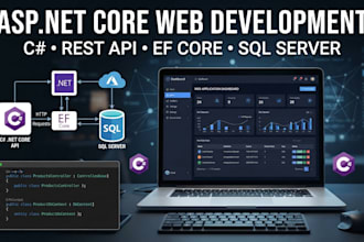 develop a secure aspnet core web API with c sharp