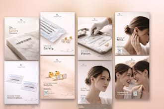 design instagram carousels , ads and social media posts