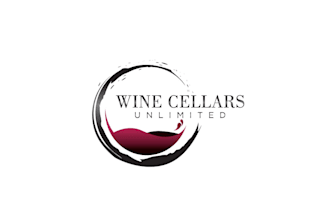 make modern wine bar, winery, dj and nightlife logo design