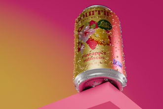 create 3d beverages, tech, and food