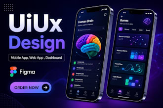design modern figma app uiux, web app uiux