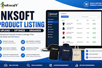 list standout your products on inksoft, inksoft optimization and promotion