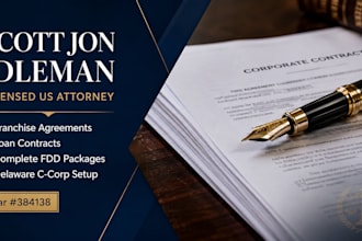 legally binding franchise agreement as US attorney franchise corporate lawyer