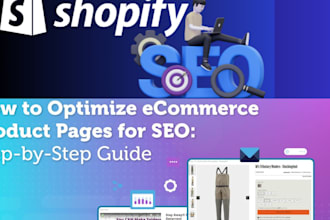 product seo and shopify store  with website ranking