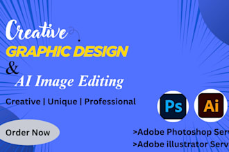 deliver all kinds of professional graphic design services