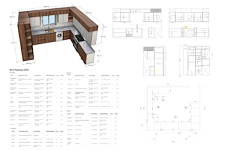 create furniture shop drawings, bom, cutting list and cost estimate