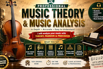 do professional music theory and music analysis