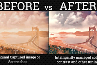 make photos cinematic and edit it to look aesthetic
