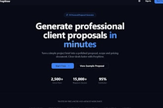 build ai cold email saas, email automation, ai email generator and outreach web
