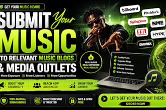 submit your music to relevant music blogs and media outlets