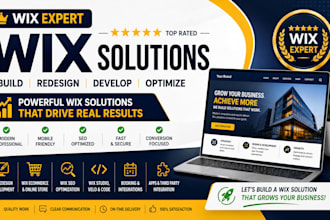 do wix website redesign wix website design wix business website wix development