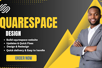 update, fix edit and build your squarespace website