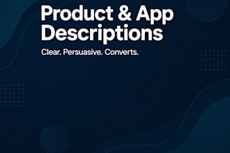 write your app or product description that converts