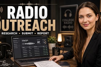 promote your music to college radio stations worldwide