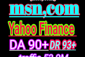 publish your article on apnews,com and yahoo finance streetinsider,com