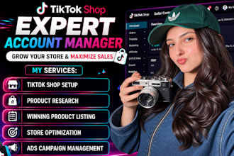 manage and grow your tiktok shop, tiktok shop manager