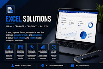 create and fix excel formulas and calculations