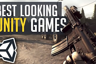 develop 3d shooting unity game app, 2d car race unity game